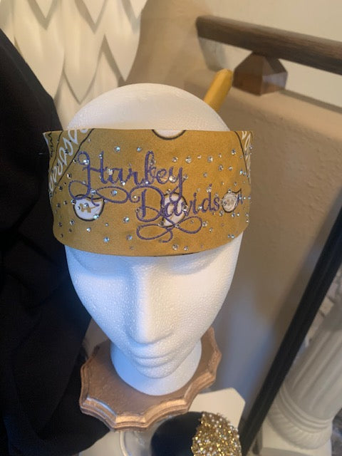 Gold bandana
